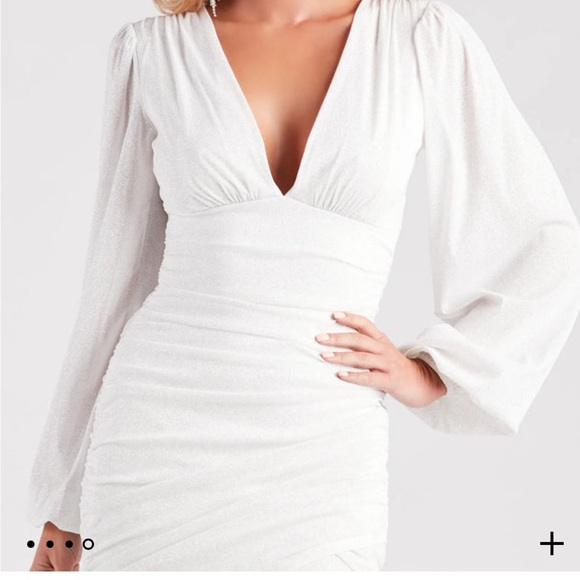 Glitz Girl Glitter Mesh Dress - Picture 4 of 6